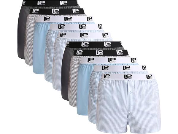 10x Lower East Boxershort Heren (Maat 3XL)
