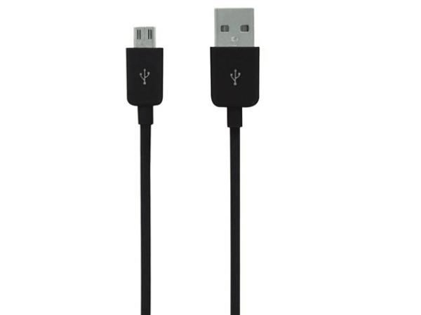 Grixx Micro Usb Kabel 3M Zwart Nylon