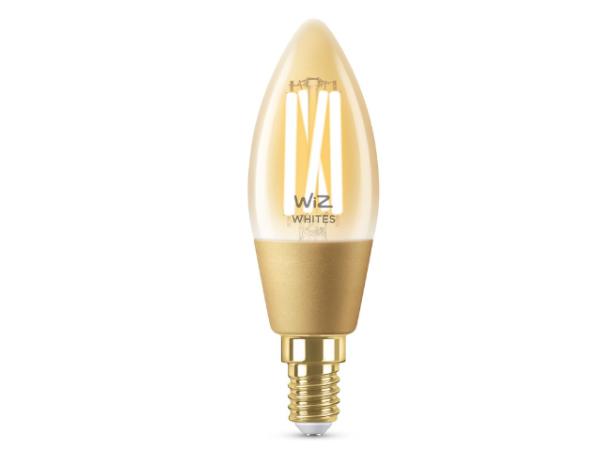 WiZ Filament Kaarslamp - Warm tot Koel Wit Licht