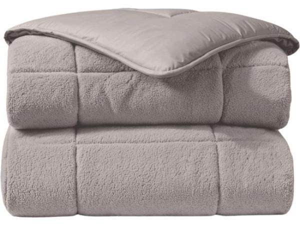 Zelesta Teddybed Taupe 140x200 Teddy Dekbedovertrek