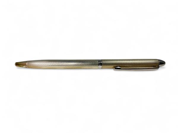 Capitol Sterling Zilveren (925) Balpen met Guilloché Patroon