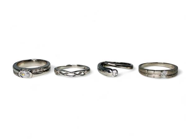 Sterling Zilveren (925) Zirkonia Ringen