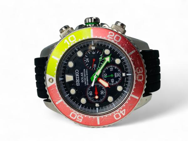 Zeldzame Seiko Prospex Solar Chrono - €450!