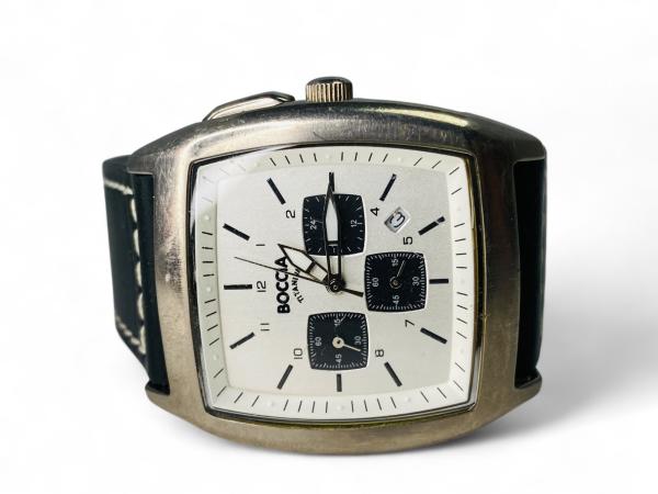 Boccia Titanium Heren Chronograaf - Waarde €150!