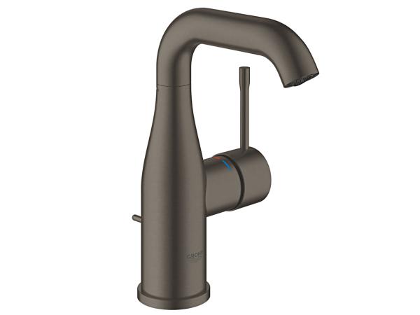 Grohe wastafelmengkraan Essence New hard grafiet geborsteld