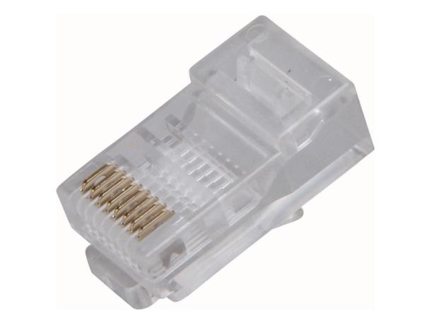 50x Kopp stekkers UTP 8-polig RJ45 6 stuks