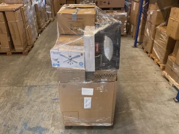 Volle Pallet met Bol.com Retouren