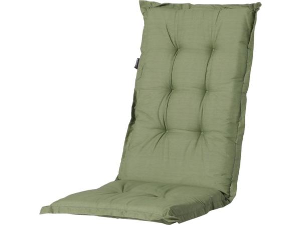 4x Tuinstoel kussens - Madison - Groen - 105x50 cm