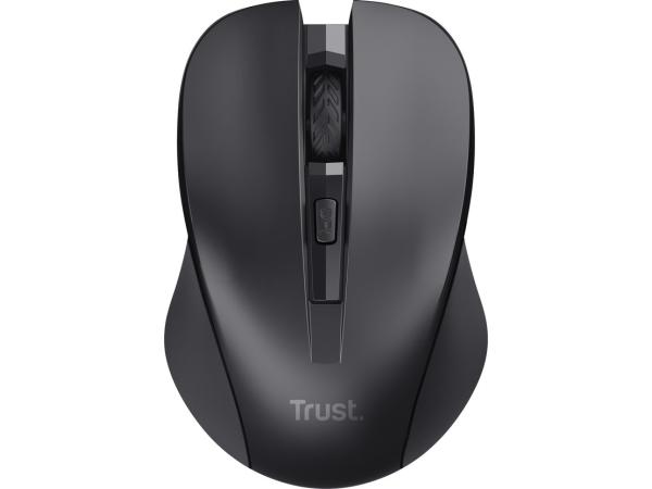 Trust Mydo - Stille Draadloze Muis - Zwart