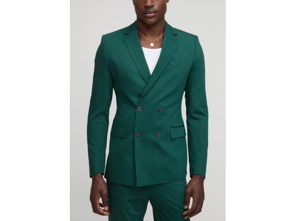 BoohooMAN | Blazer groen (Maat 38)
