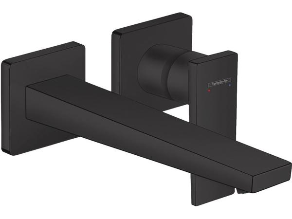 Hansgrohe Metropol ééngreeps wastafelkraan 225mm mat zwart