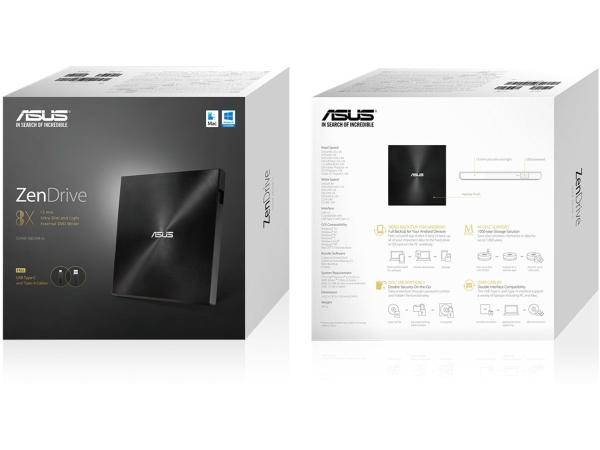 ASUS ZenDrive U9M SDRW-08U9M-U Extern- Schijfstation 