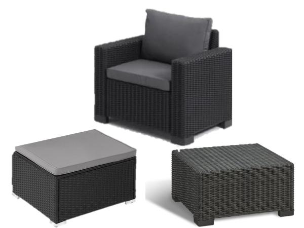 Allibert by Keter Lounge set - 3 delig