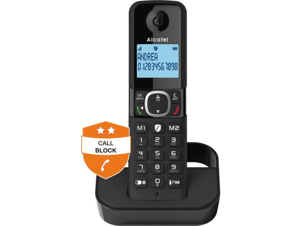 Alcatel F860 Draadloze vaste telefoon met nummerweergave