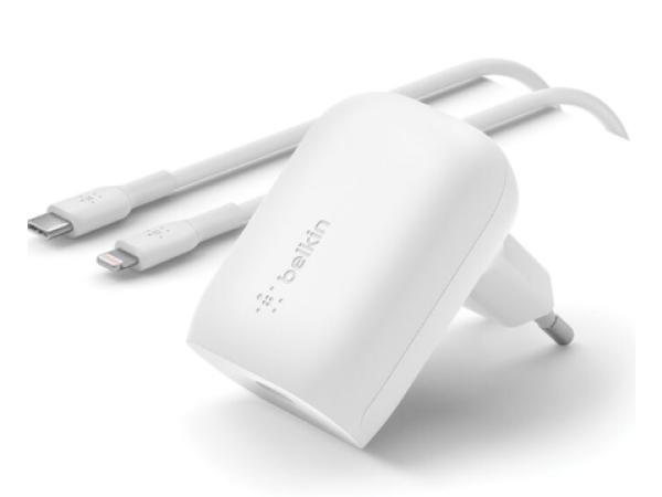 Belkin Boost↑Charge™ Adapter met kabel – USB-C 30W