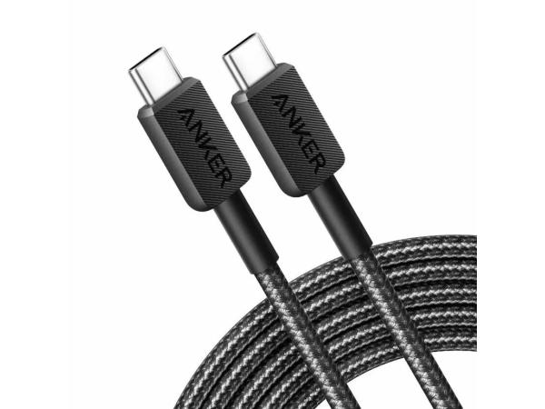 Anker 322 USB-C - USB-nylon (1 M) 60W kabel