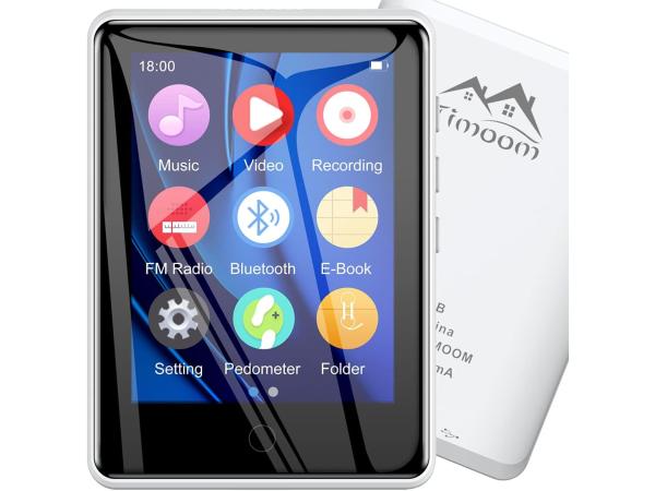Timoom M6 MP3-speler - Bluetooth 2,8 inch - 32GB
