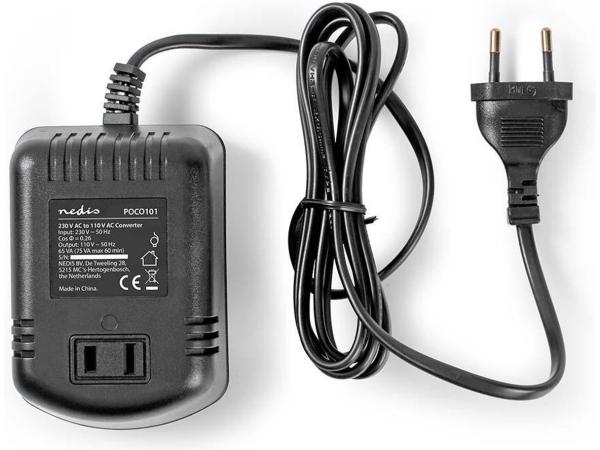 Nedis Spanningsomvormer 230V naar 110V Amerikaan