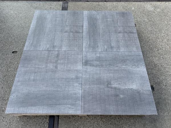 40,32 M2 Gecoate Tegel Nature Wood Grey 60x60x3 Cm 