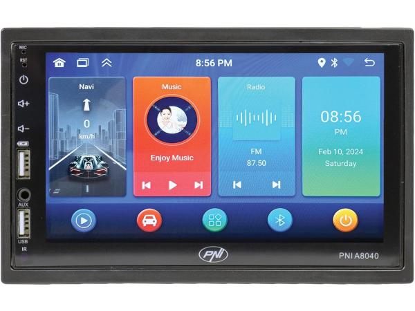PNI A8040 Auto multimedia Scherm (Android, 32GB, 7 inch)