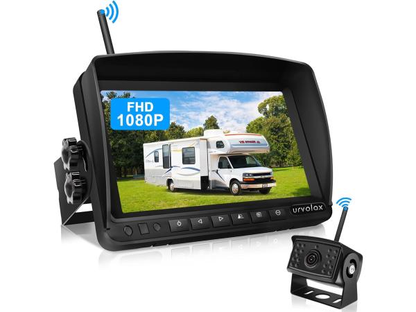 URVOLAX draadloze achteruitrijcamera (7 INCH monitor)