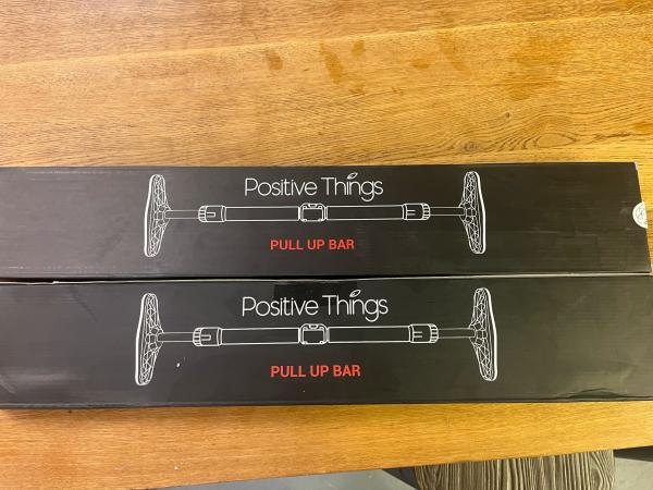 Pull up bar - Positive things