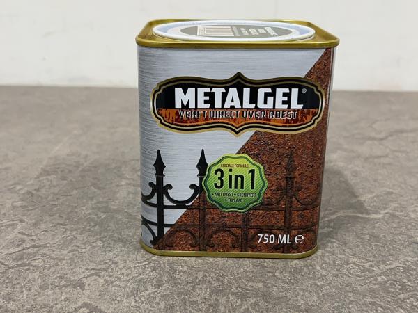 6x Metalgel 3-in-1 metaallak renaissance groen 750ml
