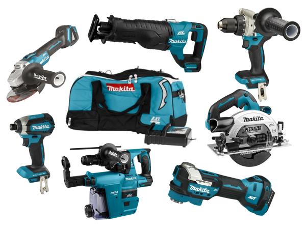 Makita accu combiset DLX7020TX1