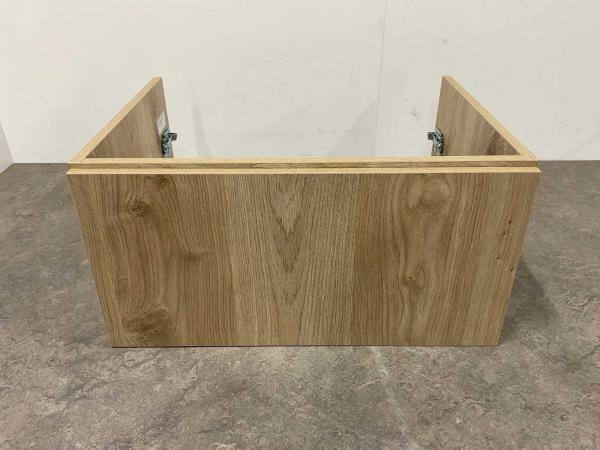 Vtwonen wastafelonderkast 60x30cm Cube eiken