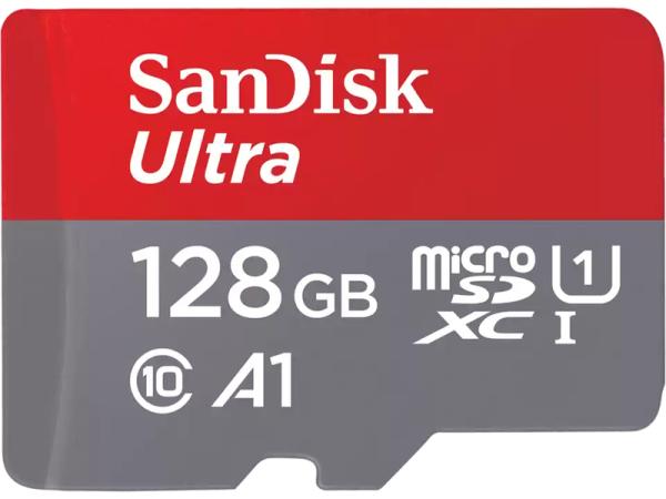 SanDisk Ultra 128GB MicroSDXC Geheugenkaart