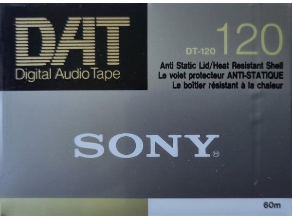 Sony DAT 120 Digital Audio Tape DT-120