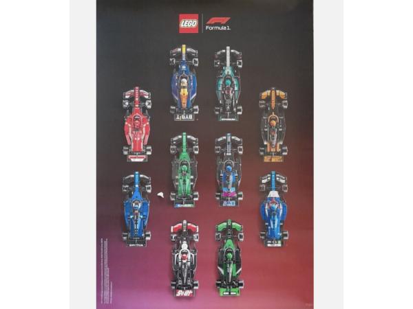 25x LEGO Formule 1 Promo posters