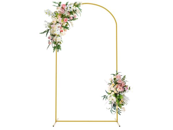 Wokceer Backdrop frame goud halfrond