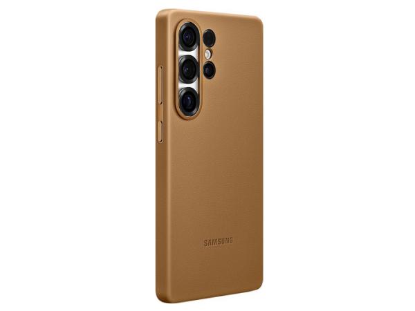 Samsung Galaxy S25 Ultra Hoesje - Kinder jumpsuit - Camel