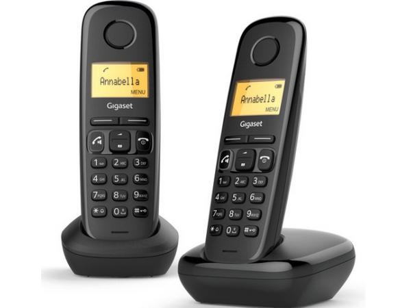 Gigaset A270 - DECT Duo Telefoon - Zwart