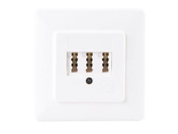 Schwaiger TAE Connector Socket (NFN) - surface mount outlet
