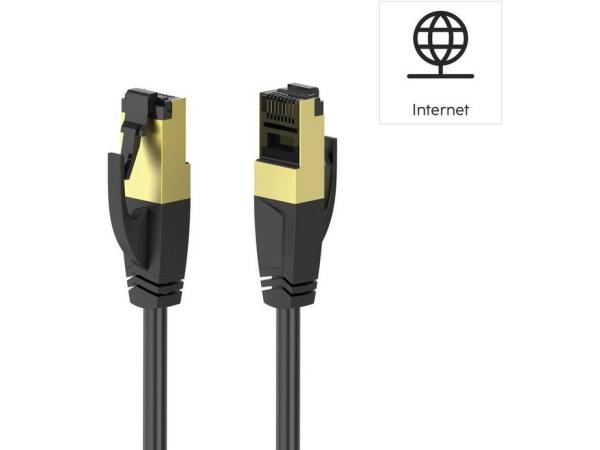 Hama Netwerkkabel, CAT-8, 40 Gbit/s, 1.5m