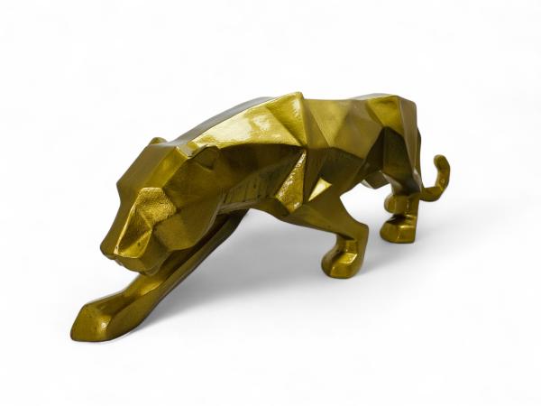 Groot Designbeeld 'Panter' | Geometrisch / Low Poly Stijl