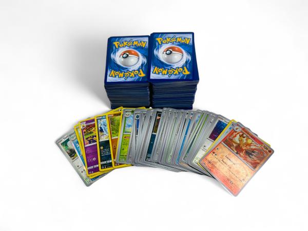 Partij 500+ Pokémon Kaarten met Holo's & Reverse Holo's