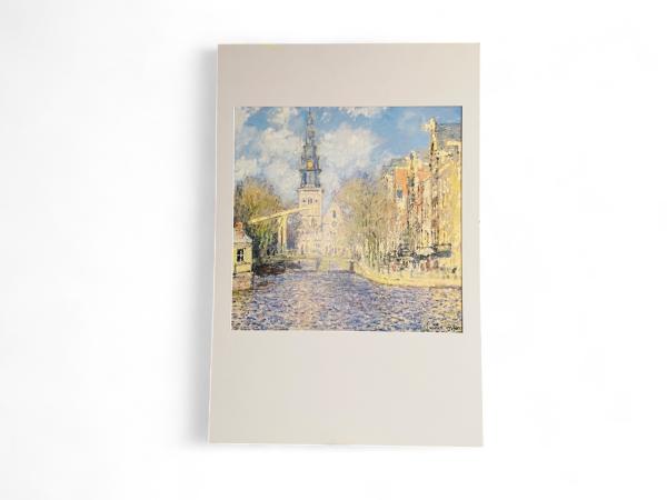 Hoogwaardige Kunstprint naar Claude Monet - 'De Zuiderkerk'