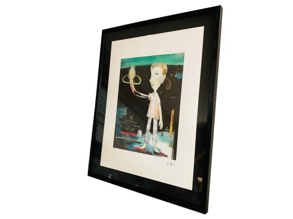 Gelimiteerde Litho van Nara Yoshitomo | 'Romantic' | 35/300