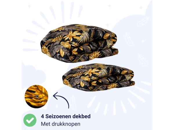 Zelesta Wonderbed 4 Seizoenen Golden Leaves - 140x200cm