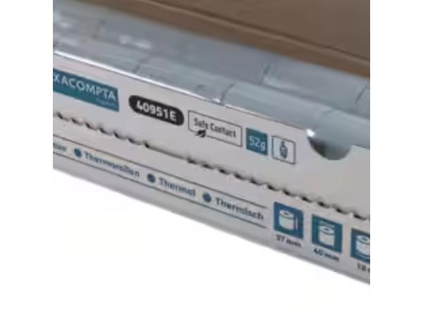 Exacompta Kassarol 40951E Blauw 57 mm (20 Rollen)