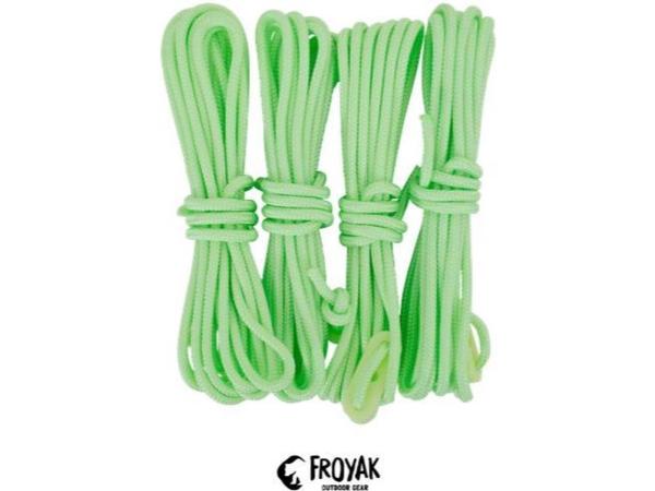 3x Froyak glow-in-the-dark scheerlijnen