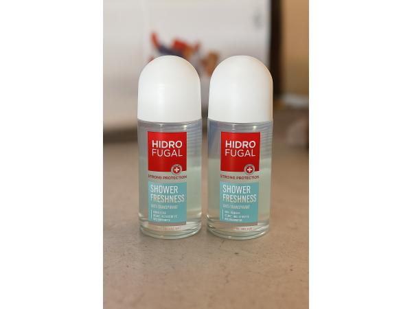 2x HIDROFUGAL DEO SHOWER FRESHNESS ROLL-ON
