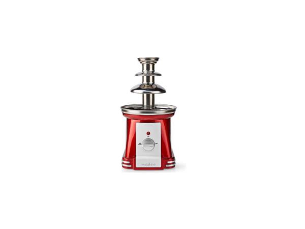 Nedis Chocolade Fountain - 90 W - Rood / Wit