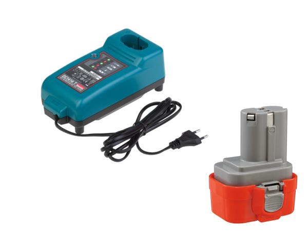 Makita starterset lader DC1414T met 2x accu