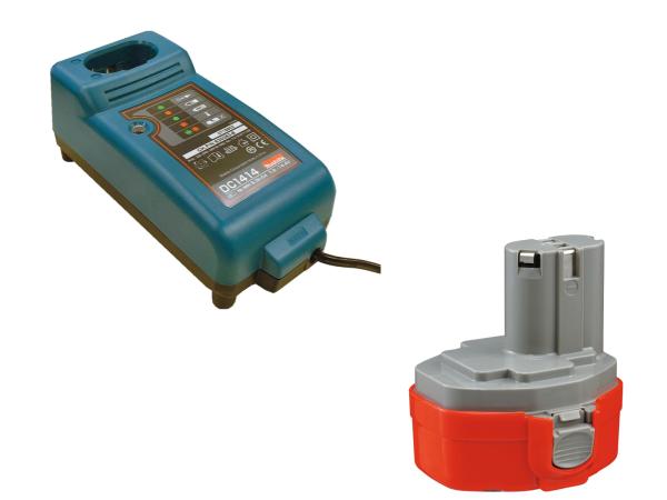 Makita starterset lader DC1414F en accu PA14