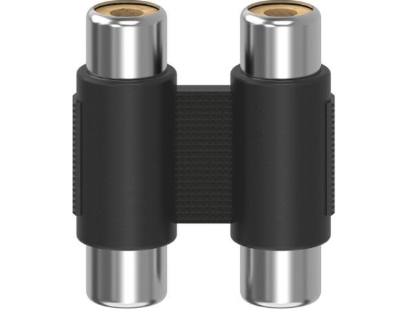 Hama Cinch-adapter, 2 cinch-koppeling - 2 cinch-koppeling