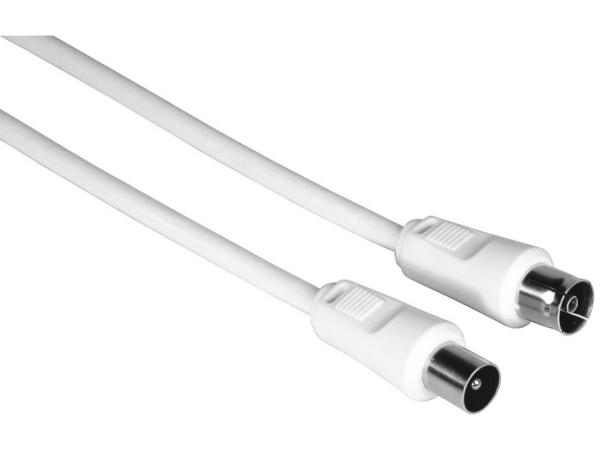 Hama 00205028 coax-kabel 1,5 m Coaxiaal Wit